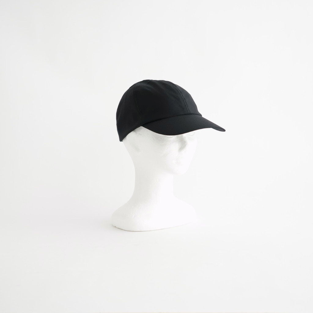 WASHABLE TWILL STANDARD CAP #BLACK [NO.301366]