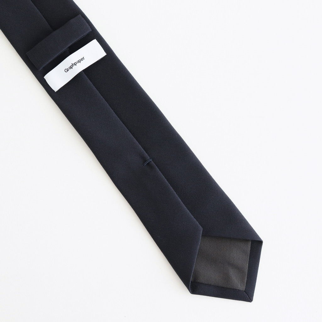 Scale Off Wool Necktie #NAVY [GU261-90178B]
