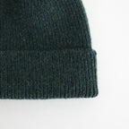 WASHABLE MERINO SEAMLESS BEANIE #FOREST GREEN [R5140-AW25]