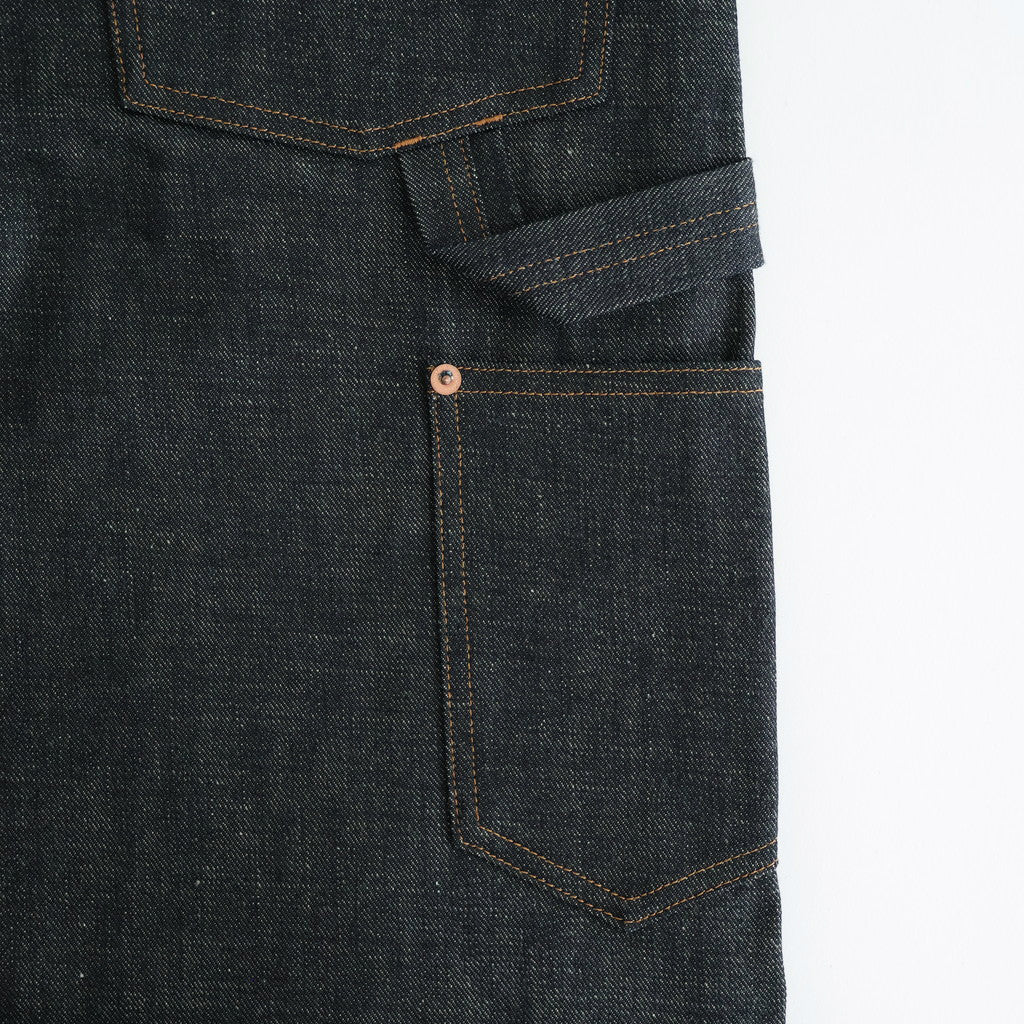 MODERN DENIM PANTS PAINTER #RIGID INDIGO [MODERN005]