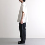 Cotton Pique Jersey S/S Skipper Polo #PEARL WHITE [GU261-70416]