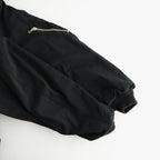 Fulled Wool Twill Flight Jacket #BLACK [GU263-30411]