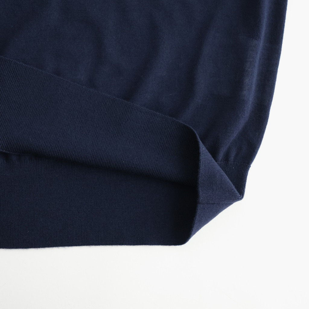 High Turtle Neck #NAVY [I26AW-K2]