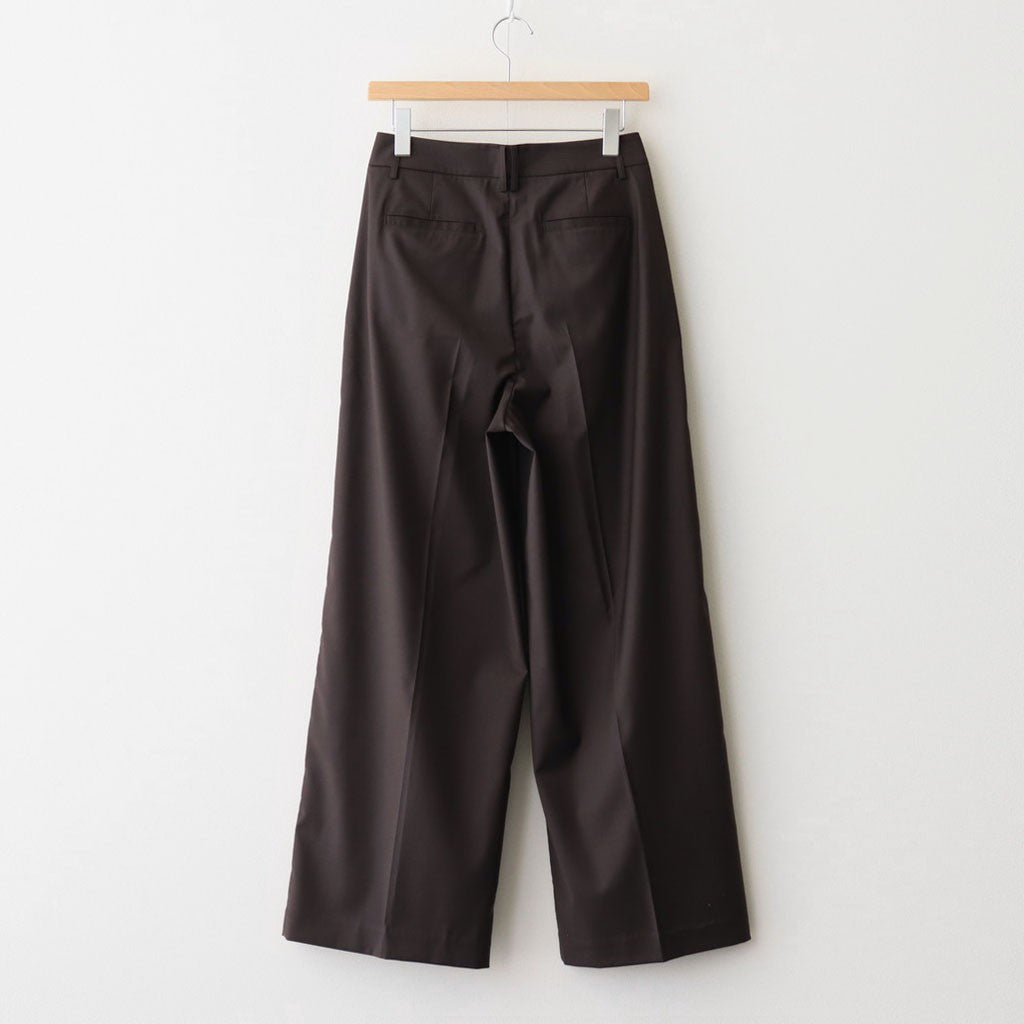 Lightweight Tuck Trousers #D/BRN [12520704]