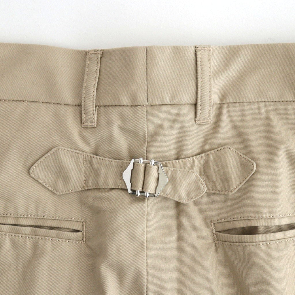 CLASSIC CHINO TROUSERS #BEIGE [FSC261-40213]
