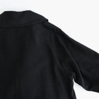 Supima Moleskin Coat #BLACK [GM263-10530B]