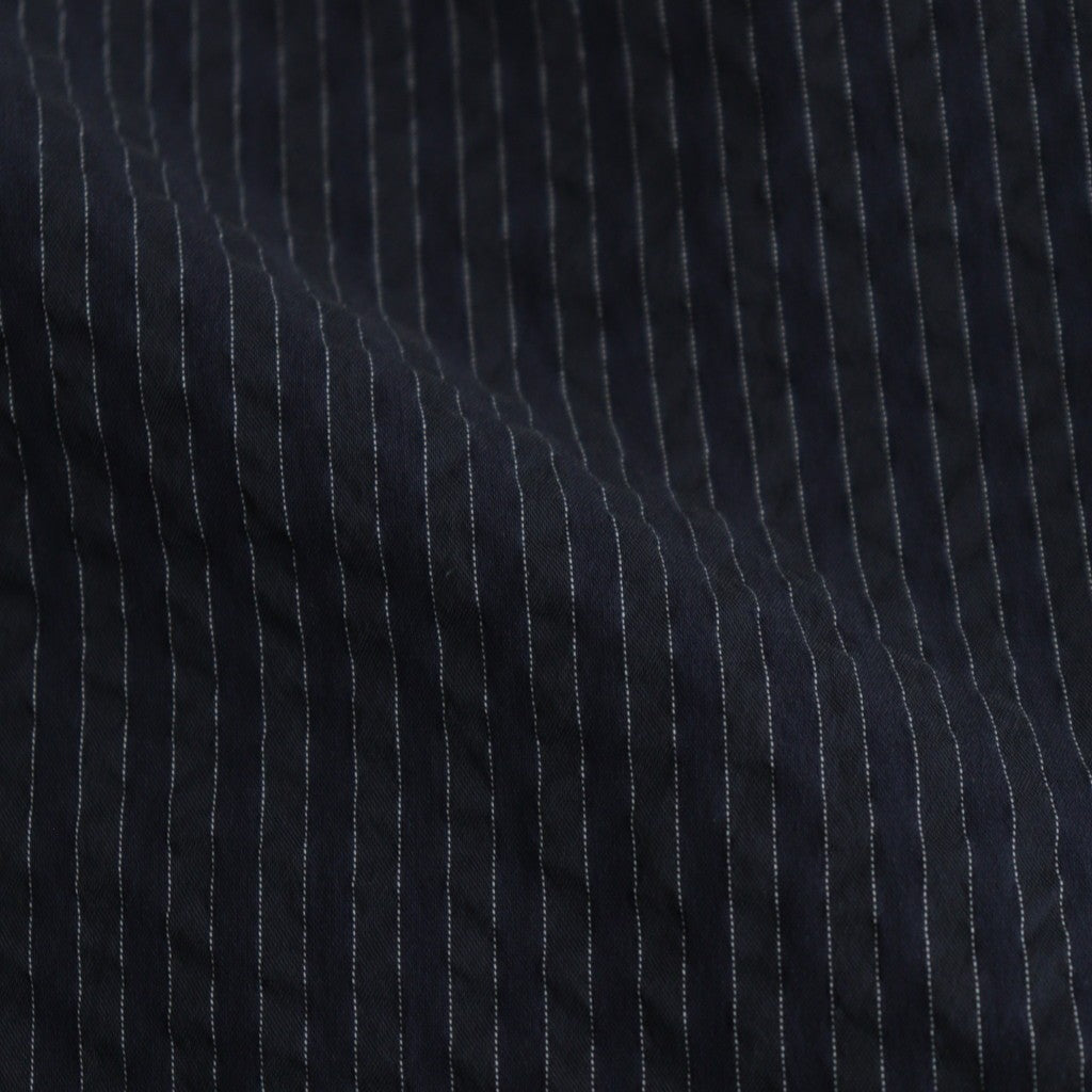 SEERSUCKER EASY SHORTS #NAVY×BLACK [FSC261-40229]