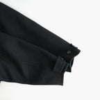 Wool Cashmere Double Breasted Rever Coat #Black [YK26FW01317C]