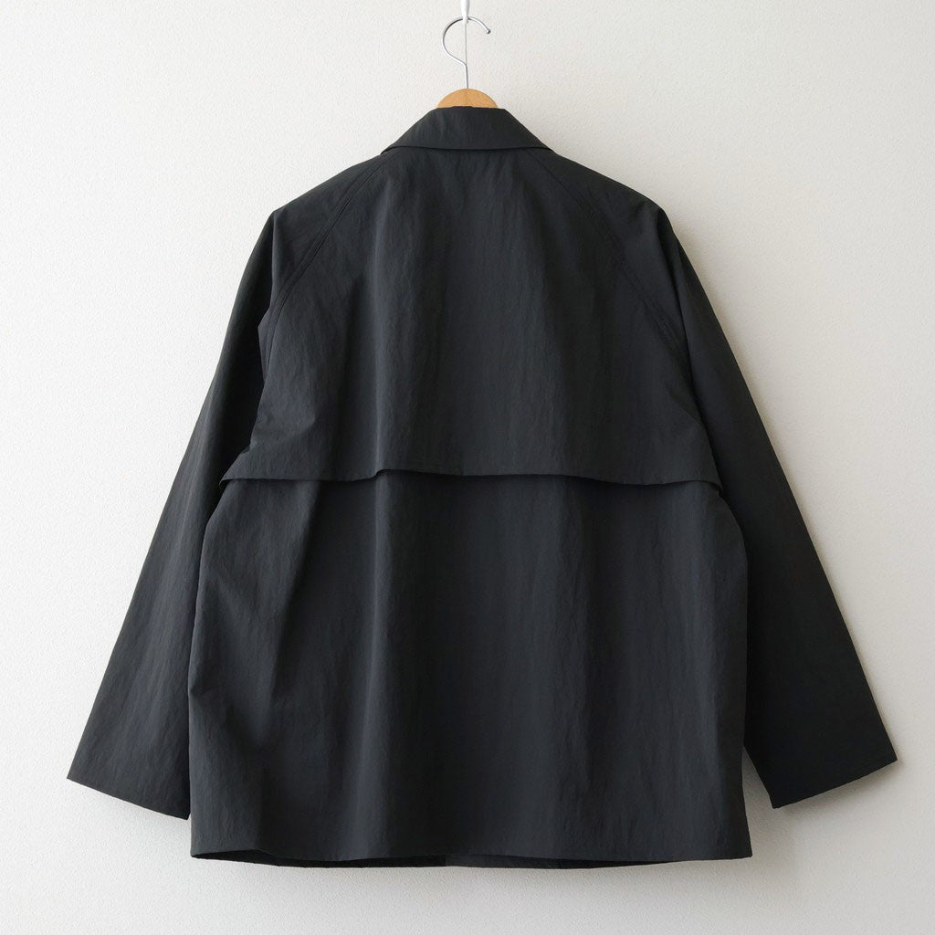 Short Zip Coat #CHARCOAL []13061503