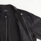 綿タイプライター L/S シャツ #BLACK [HQ-B002-051]