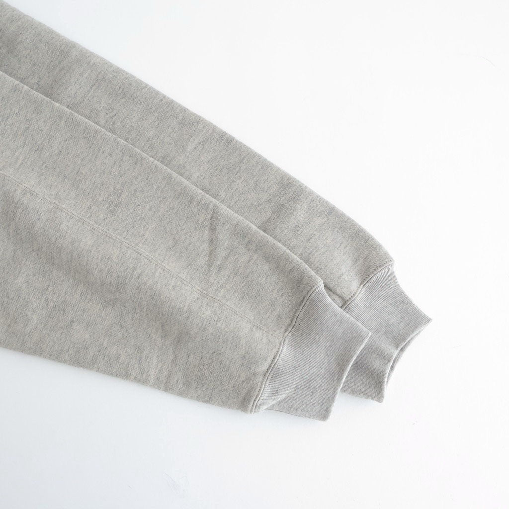 COTTON CASHMERE SWEAT ZIP HOODY #GREY [ST.1469]