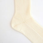 COTTON LOW GAUGE SOCKS #IVORY [A26SS03SX-M]