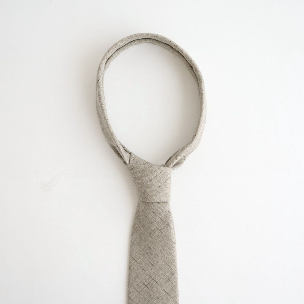 よそいきレギュラーTIE #BEIGE STRIPE [D226-G120]