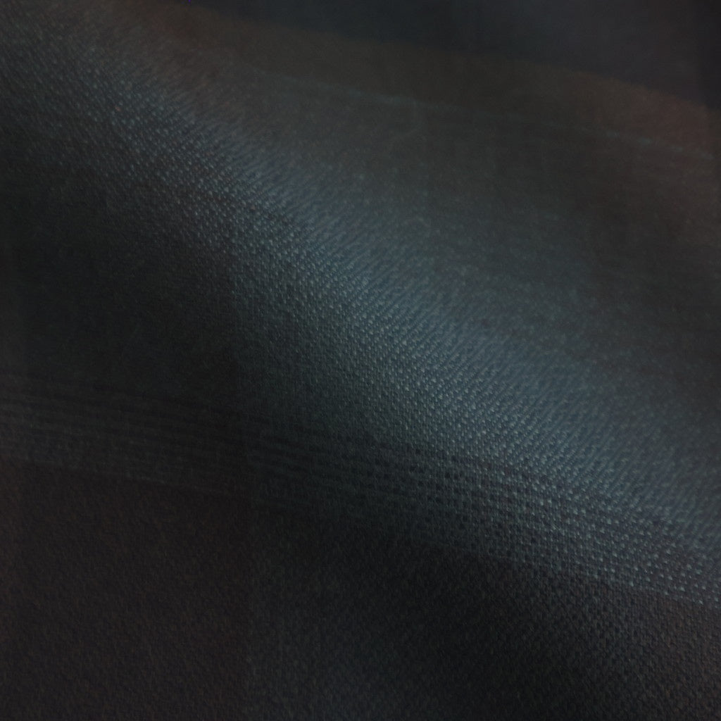 PLAID OPEN COLLOR SHIRTS #DEEP GREEN [25330501]