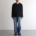 男性モデル(ハラ):172cm 58kg 着用サイズ：4