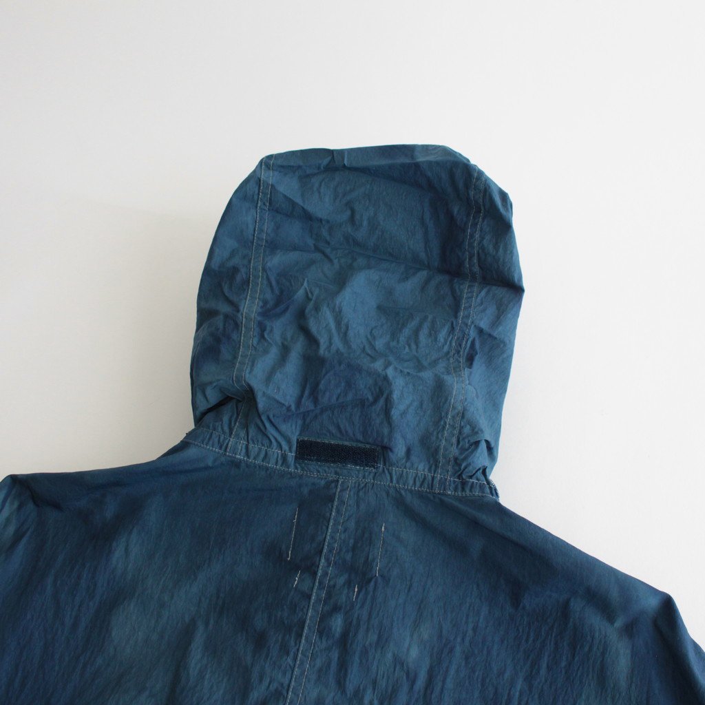 SPRAY PRINTED NYLON SNOWPARKA #OCEAN BLUE [YK23SS0462C]