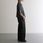 Linen S/S Shirt #Navy [2501-014]