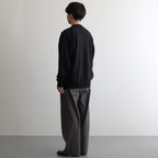 VIBTEX for FreshService SWEAT CREW NECK PULLOVER #BLACK [FSC244-70178B]