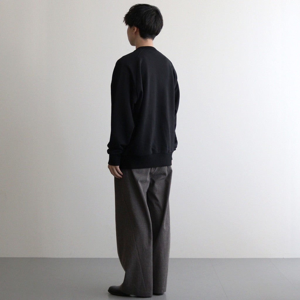 VIBTEX for FreshService SWEAT CREW NECK PULLOVER #BLACK [FSC244-70178B]