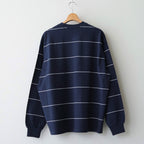 PIN BORDER L/S TEE #NAVY×WHITE [FSC261-70261]