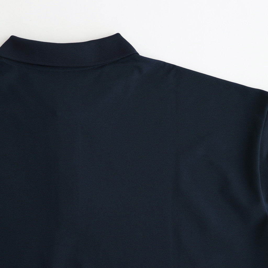 DRY PIQUE JERSEY S/S POLO #NAVY [FSC251-70230]