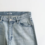 FADED SELVEDGE LIGHT DENIM PANTS #LIGHT INDIGO [A26SP05DE]