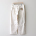 CHINO CLOTH PANTS WIDE #LIGHT BEIGE [12654]