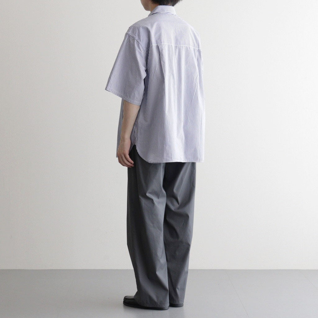 CORPORATE UNIFORM S/S SHIRT #BLUE STRIPE [FSC261-50103B]