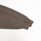 PURE CASHMERE KNIT CREW NECK LS #TAUPE [ST.1628]