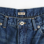Used Denim Baggy Pants #DARK BLUE [ID-PT53]