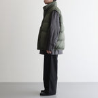 CORPORATE DOWN VEST #KHAKI [FSW-23-DW_173]