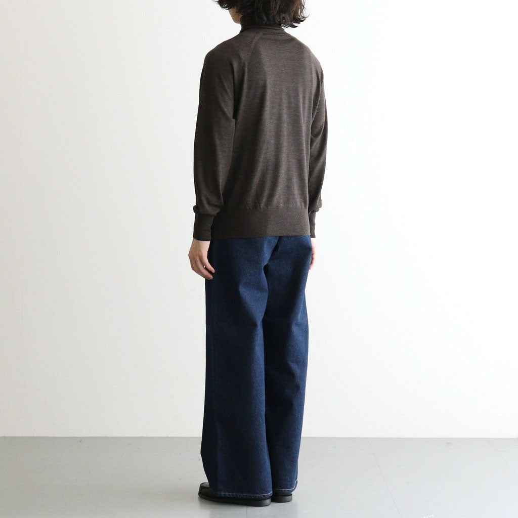 High Turtle Neck #DK.BROWN [I26AW-K2]