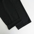 Lightweight Tuck Trousers #BLK [12610723]