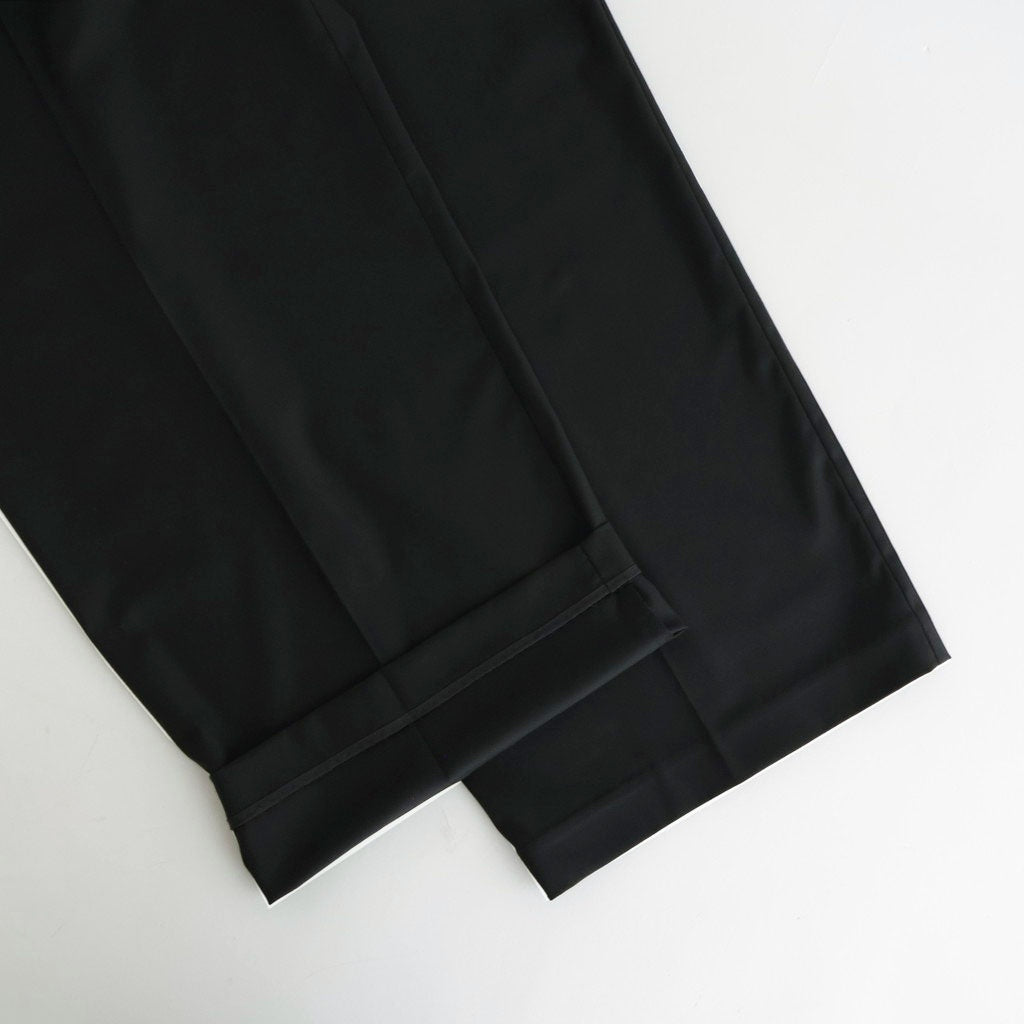 Lightweight Tuck Trousers #BLK [12610723]