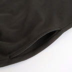 SUPER HIGH GAUGE SWEAT ZIP BLOUSON #DARK BROWN [A25AB01CU]