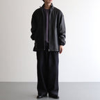 Sheep Leather Track Blouson #BLACK [GM243-30097]