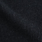 Volume Half Zip-up Knit #Onyx [AOEFKN006]