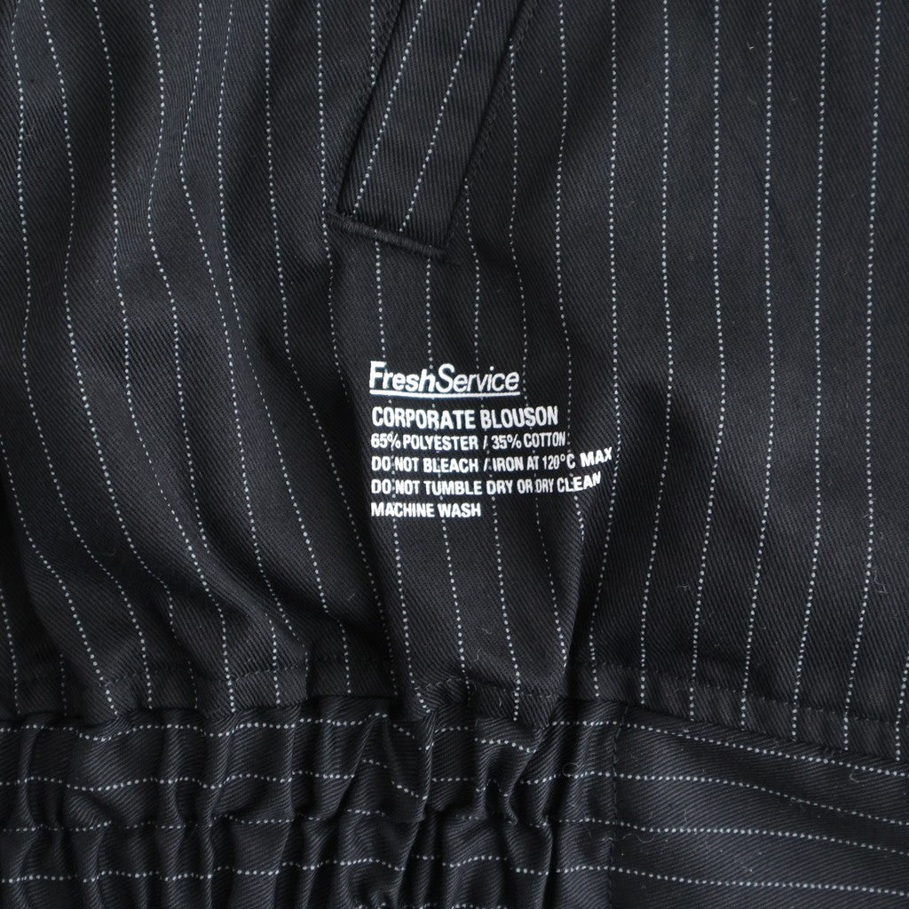 CORPORATE BLOUSON #BLACK STRIPE [FSC261-30111B]