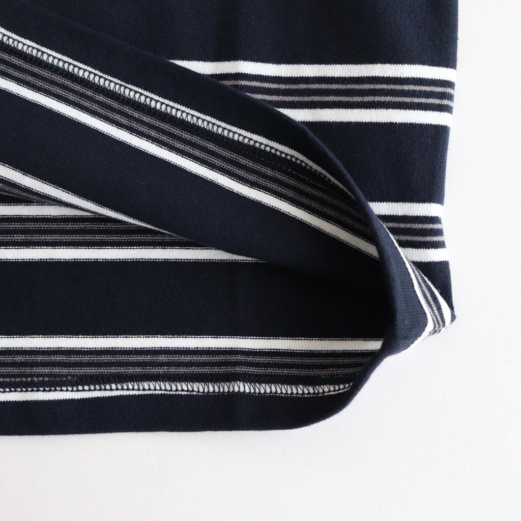 MULTI BORDER S/S TEE #NAVY [FSC251-70121]