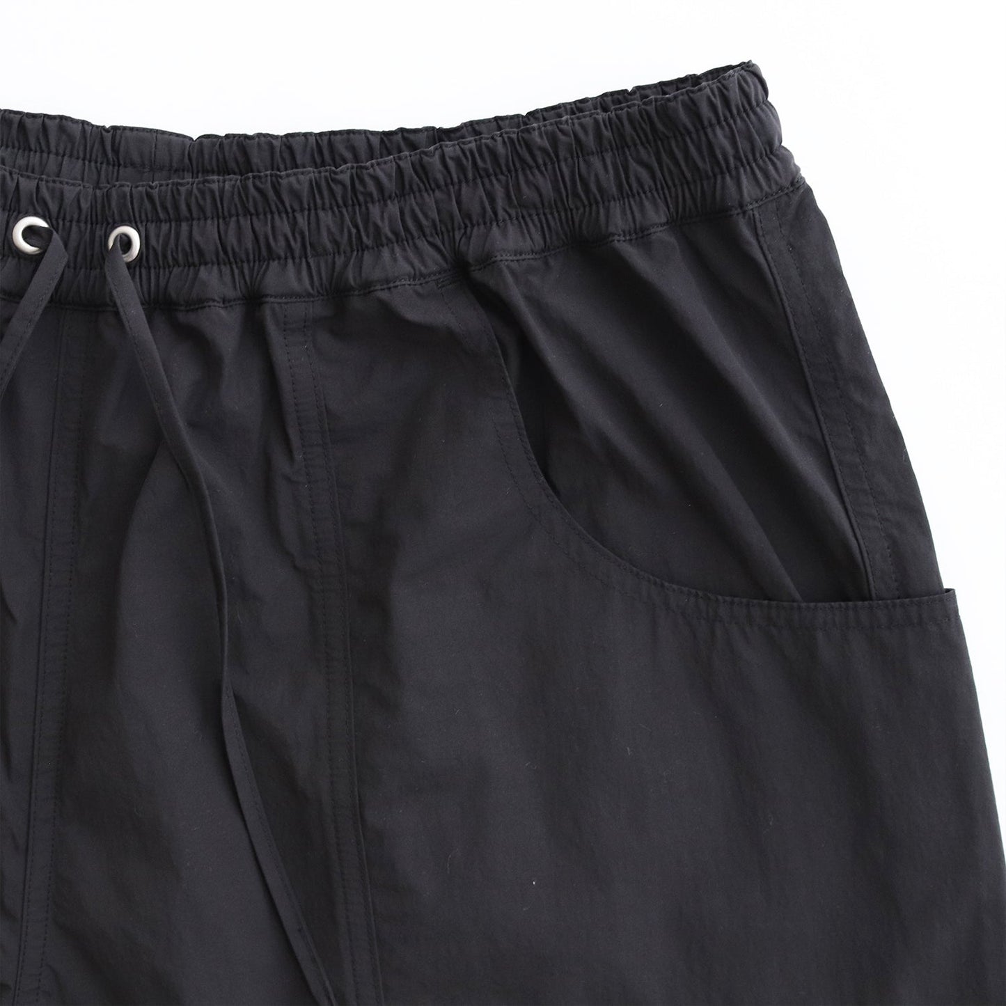 NYLON SHORTS #BLACK [2441000302]