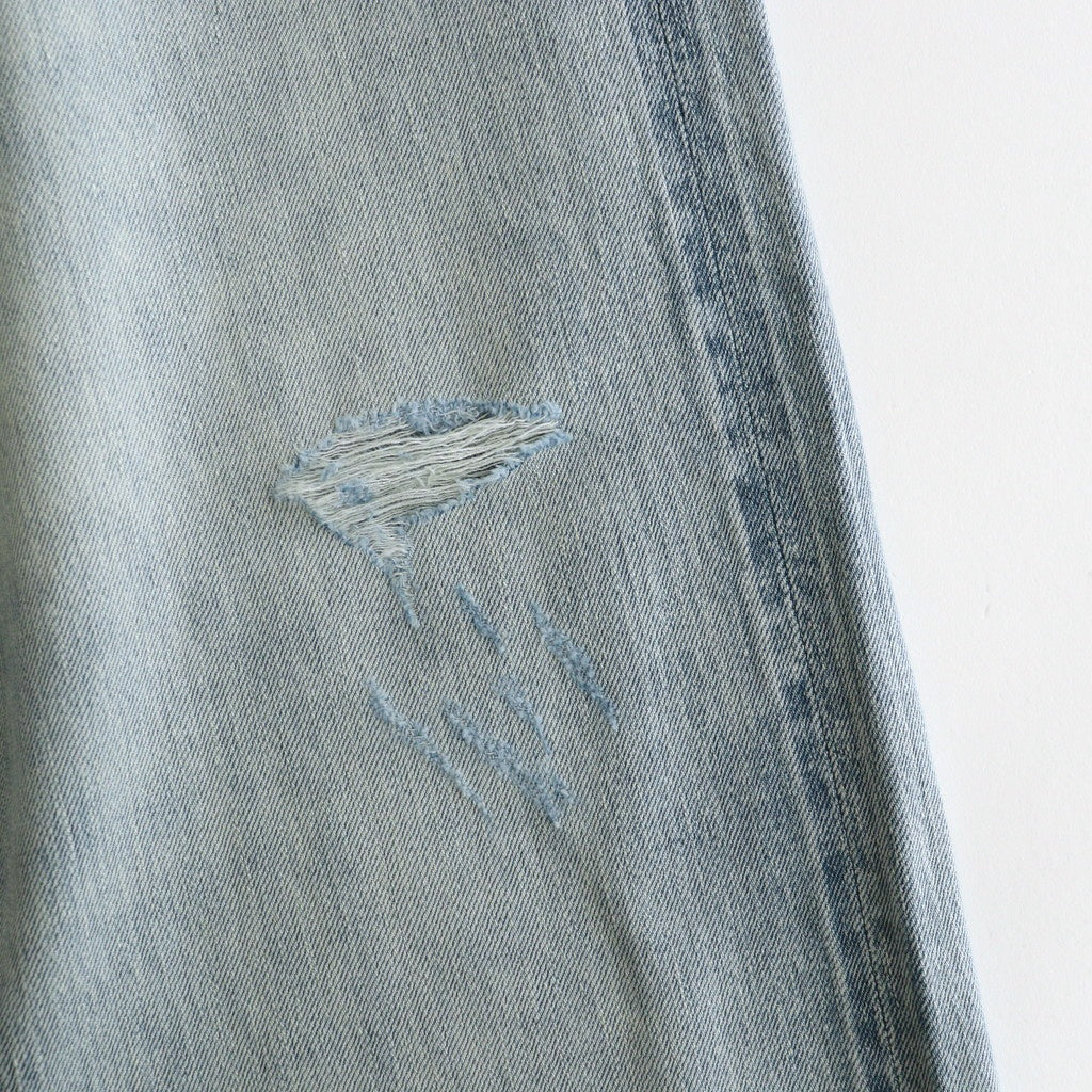 FADED SELVEDGE LIGHT DENIM PANTS #LIGHT INDIGO [A26SP05DE]
