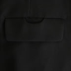 よそいきシンプル2タックワイドPT #BLACK [D125-P153]