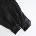 Leather Flight Jacket #BLACK [YK25FW01017B]