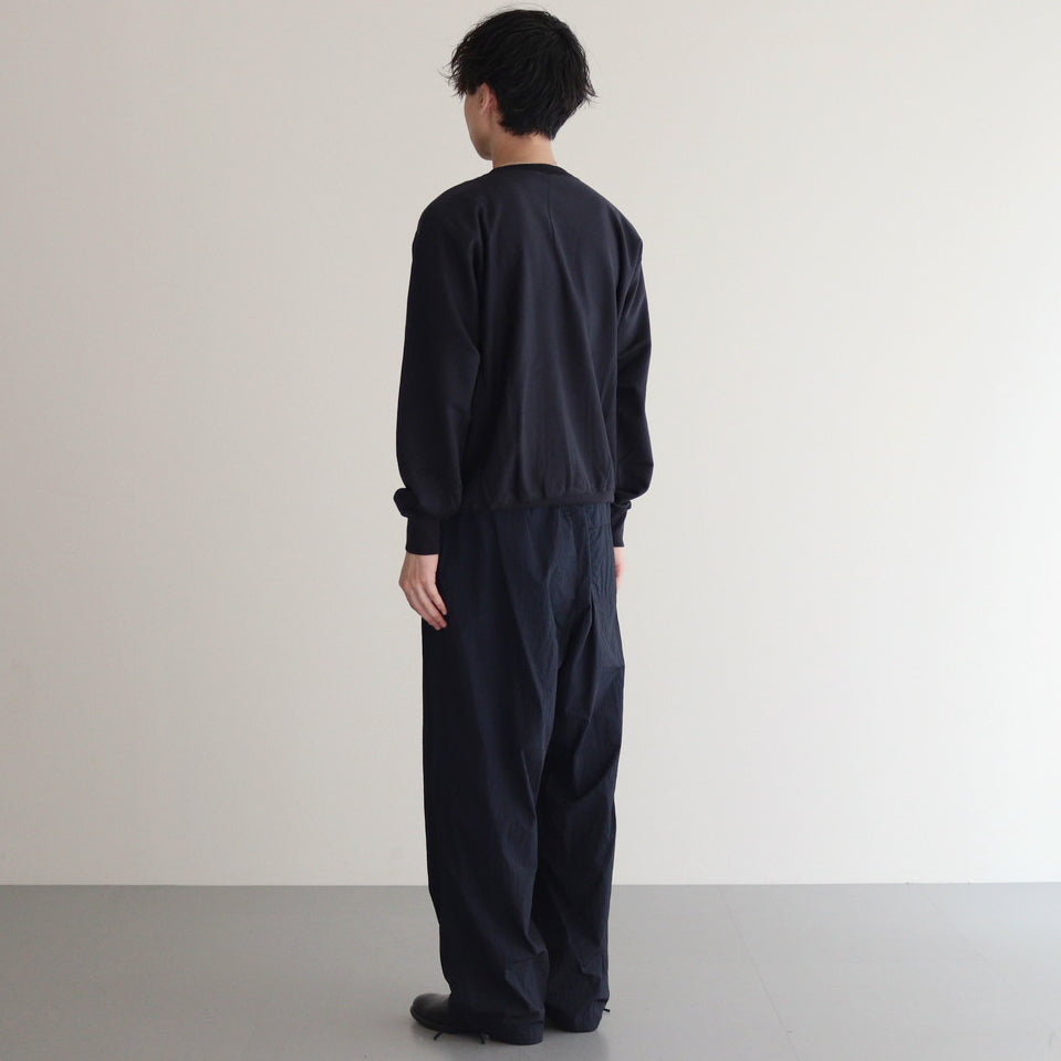 HAND DYED NYLON OVER PANTS #NAVY [PRAGCW0204]