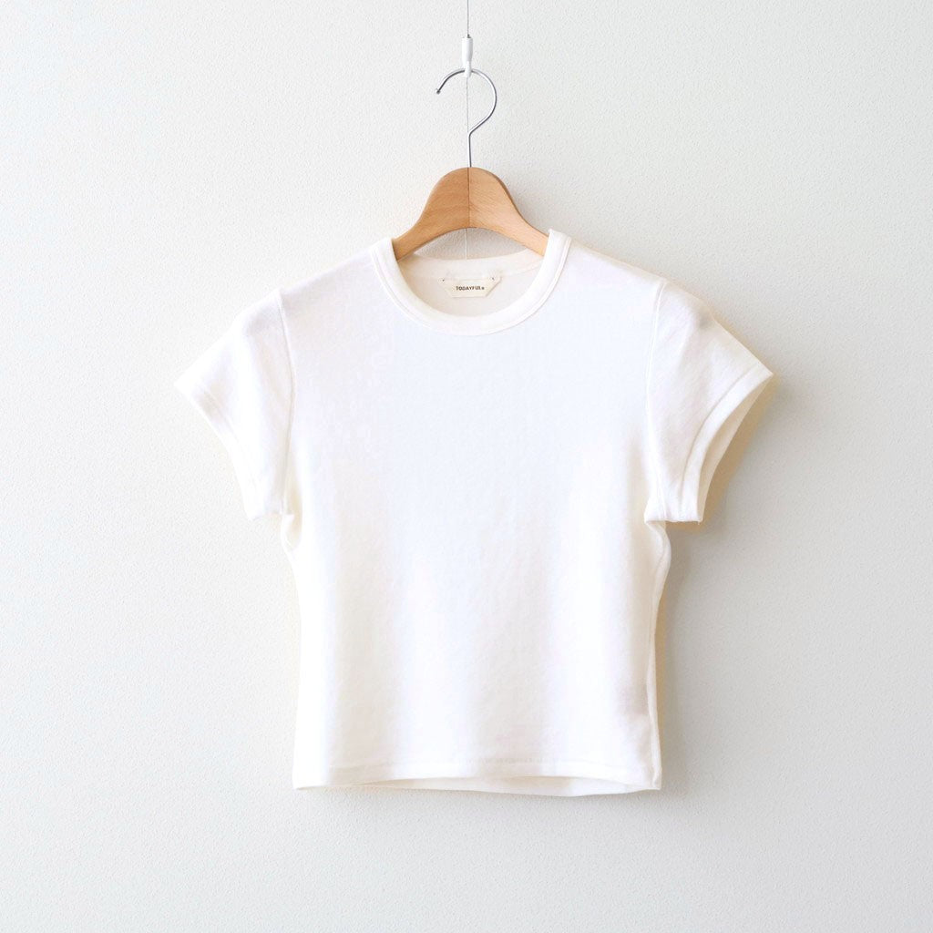 Compact Smooth T-shirts #ECRU [12610617]