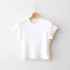 Compact Smooth T-shirts #ECRU [12610617]