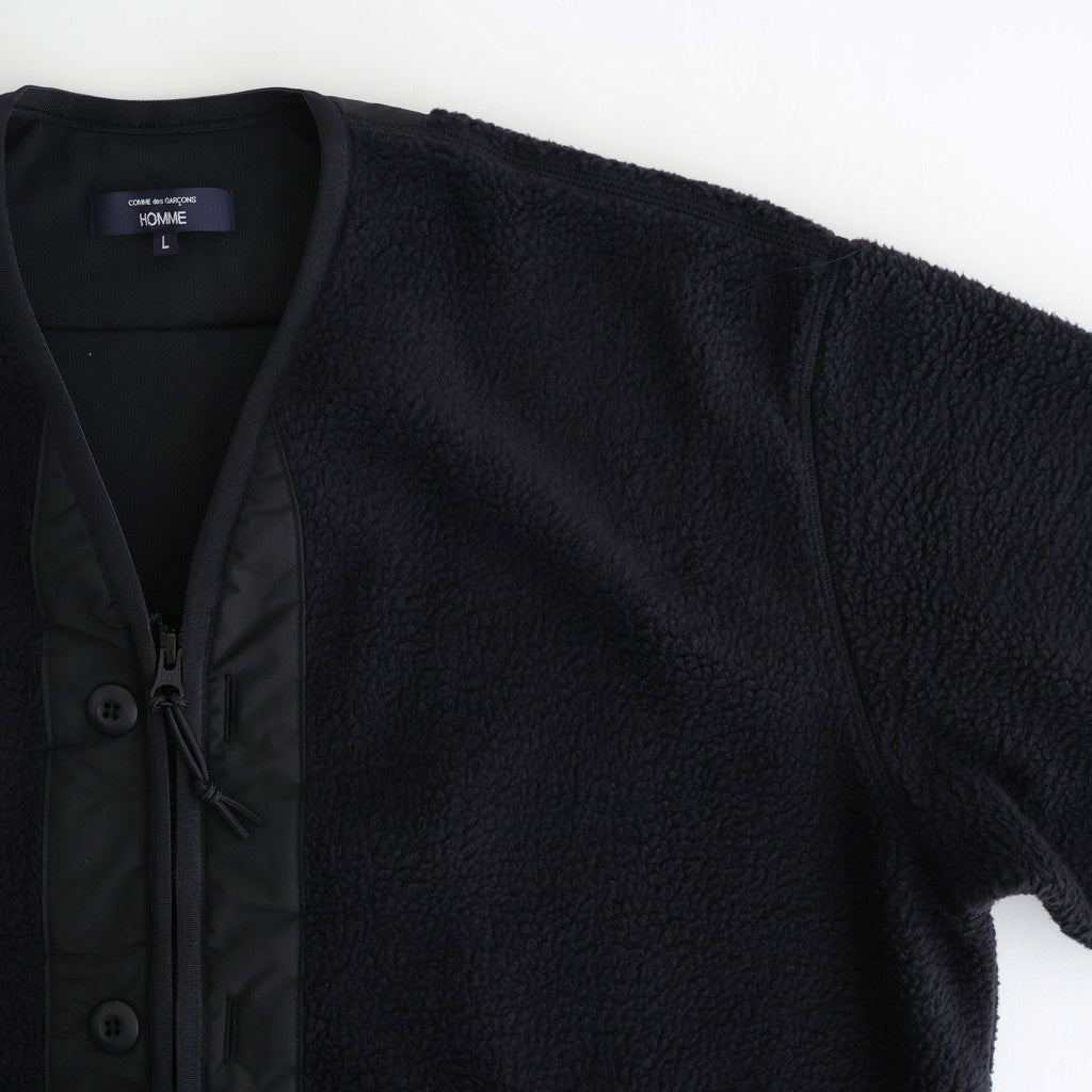 エステルボア×エステルタフタカーディガン #BLACK [HP-T020-051