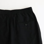 Boiled Wool Wide Easy Pants #BLACK [GM251-40267]