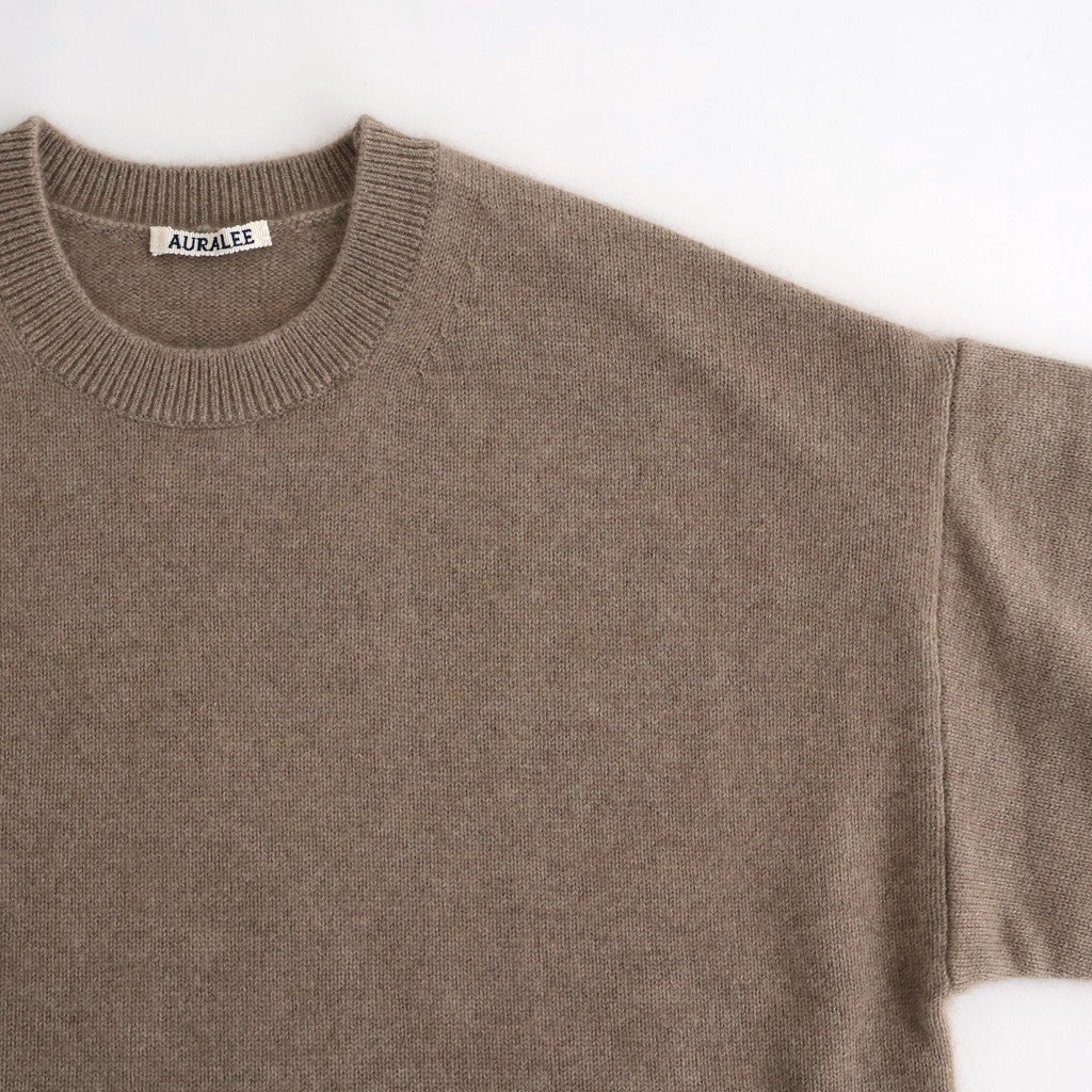 BABY CASHMERE KNIT P/O #NATURAL BROWN [A25AP02BC]