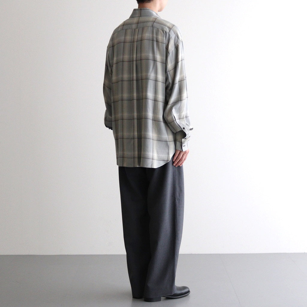 OMBRE SKIPPER BLOUSE #SMOKE BLUE [2541000510]